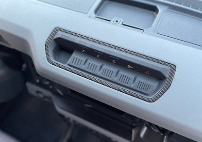 Dash Top Switch Panel Accent Trim Fits 2021 - 2026 Ford Bronco - Speedlogix