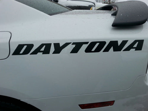 "DAYTONA" Decals For The Dodge Charger (x2) - Speedlogix
