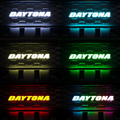 Daytona LED Badge: (Multicolor Flow) - Speedlogix