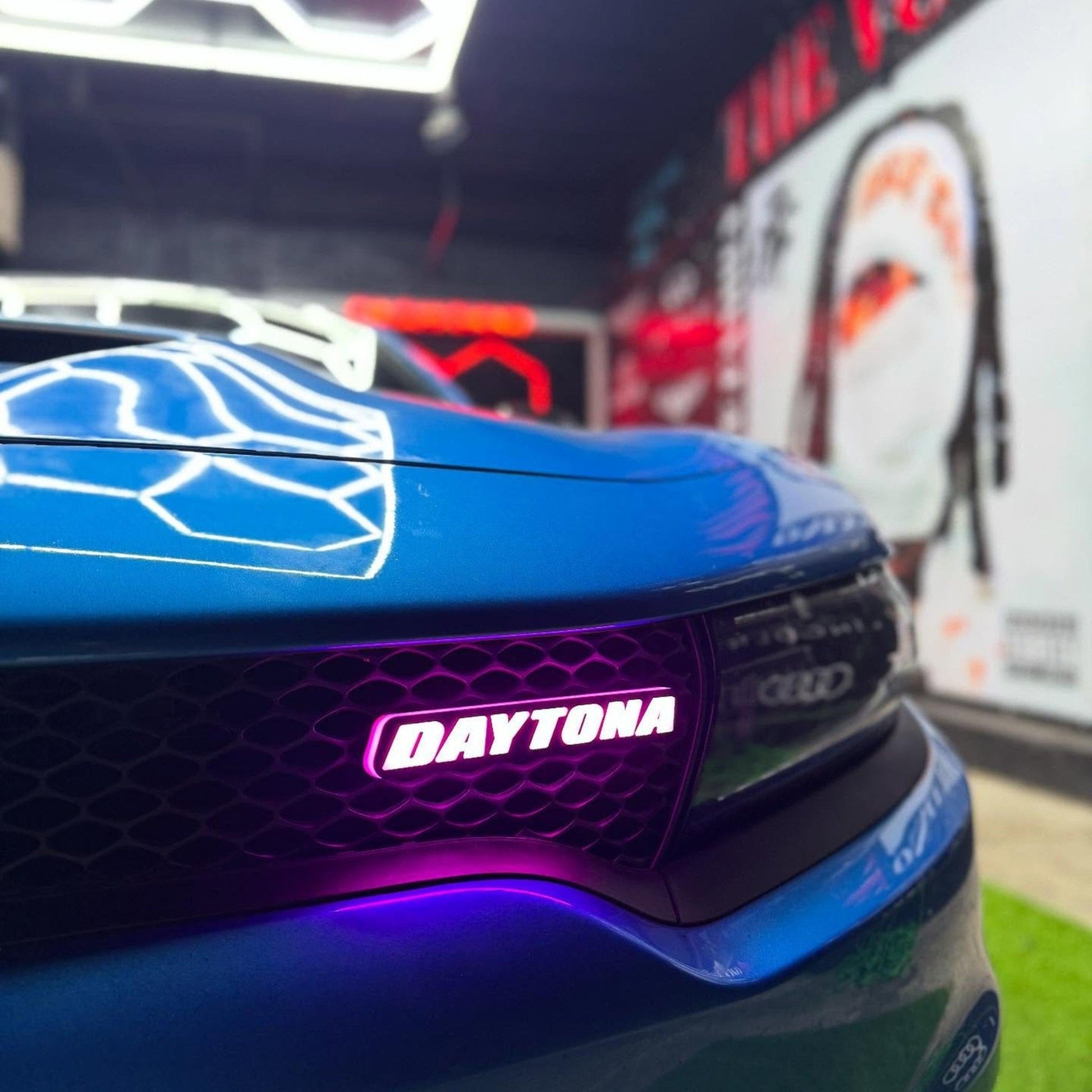 Daytona LED Badge: (Multicolor Flow) - Speedlogix