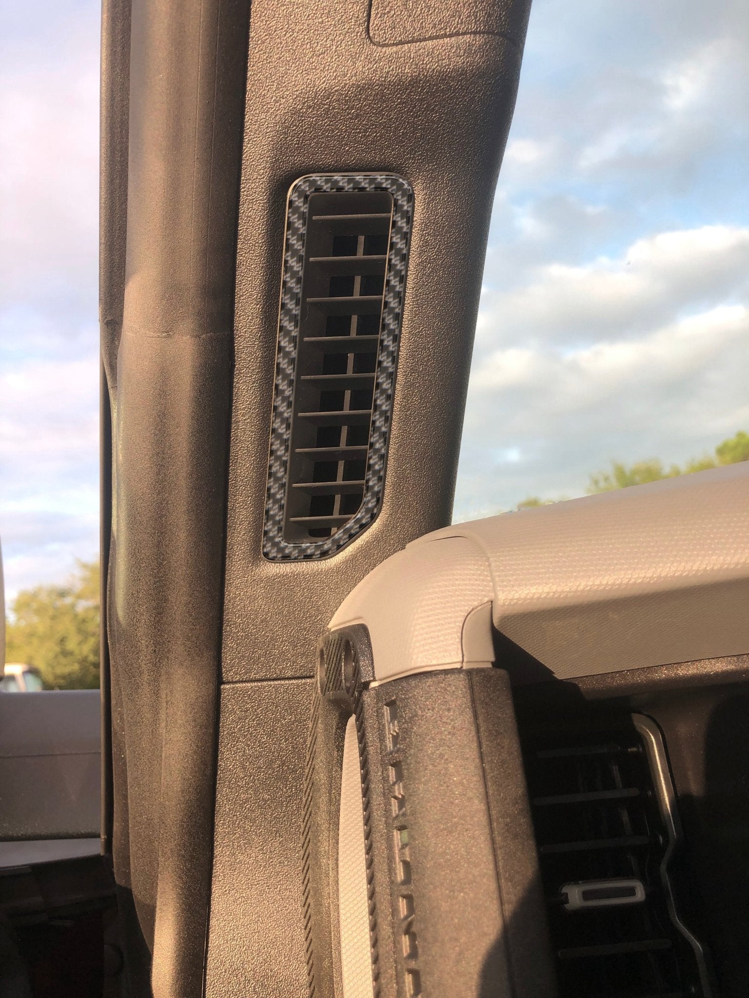 Defrost Vent Accent Trim Fits 2021 - 2026 Ford Bronco - Speedlogix