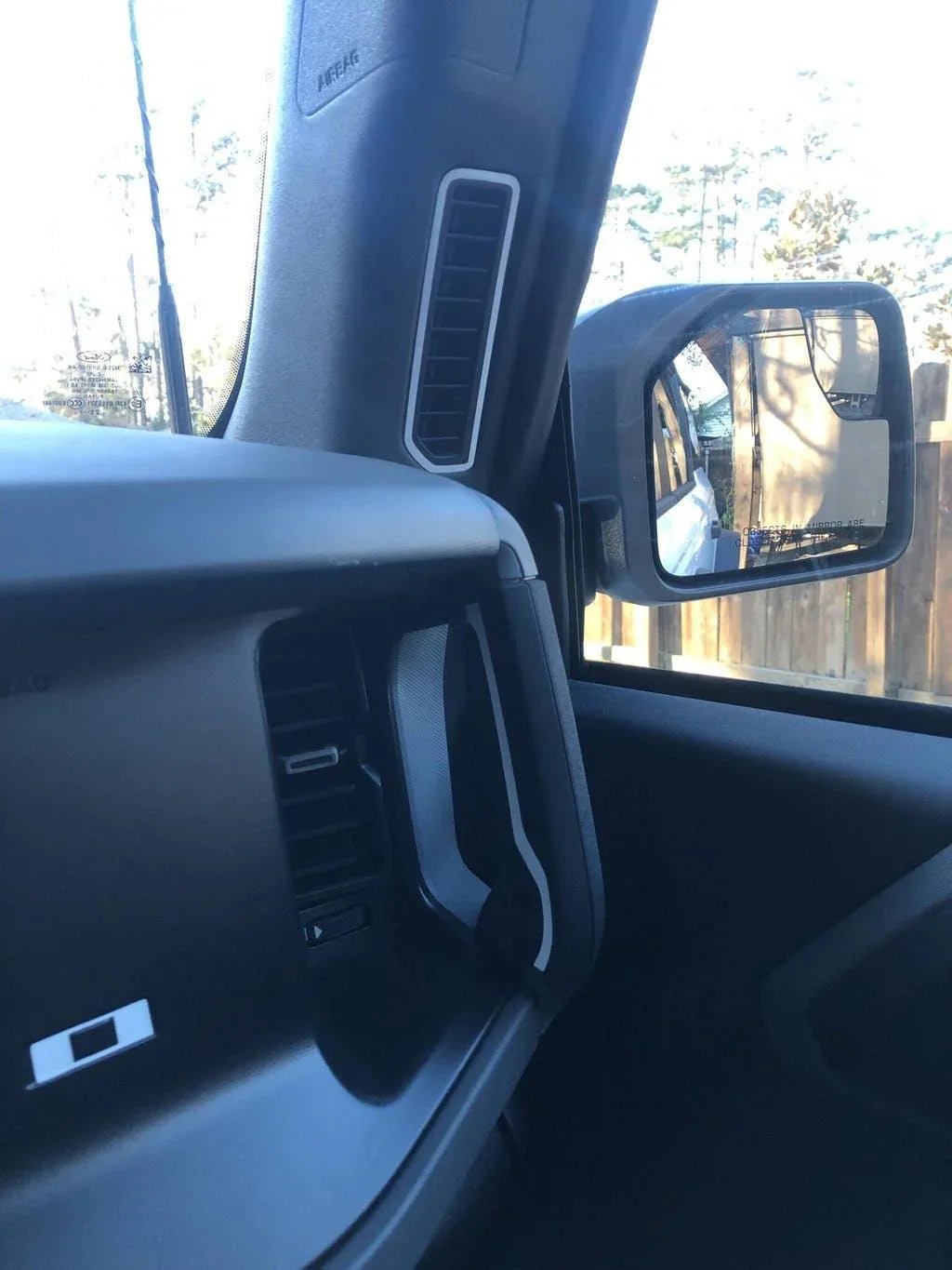 Defroster Vent Outline - 2021+ Bronco - Speedlogix