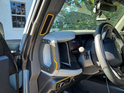 Defroster Vent Outline - 2021+ Bronco