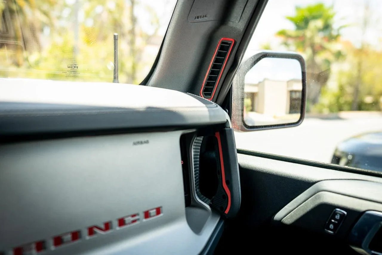 Defroster Vent Outline (Printed Series Vinyl) - 2021+ Bronco - Speedlogix