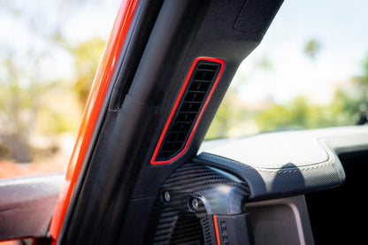 Defroster Vent Outline (Printed Series Vinyl) - 2021+ Bronco - Speedlogix