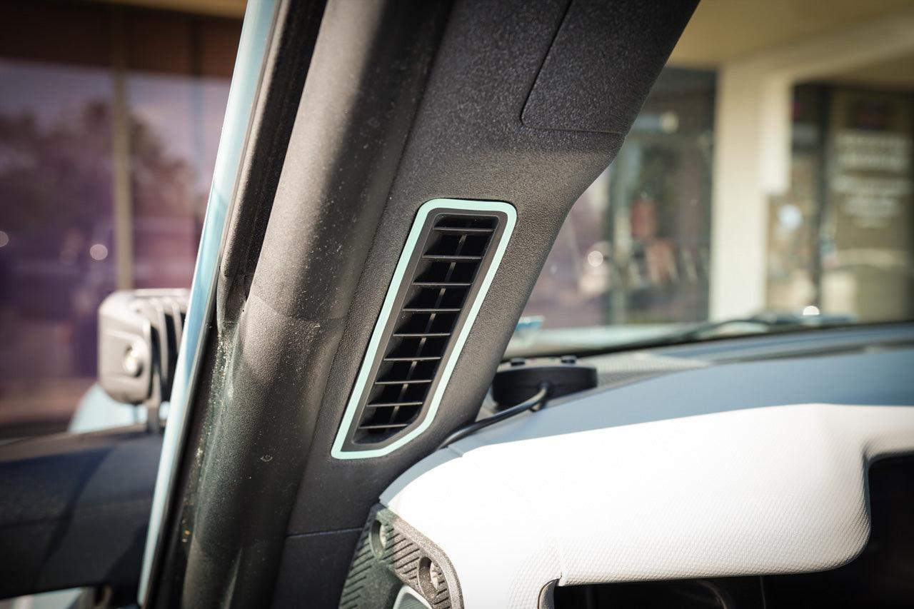 Defroster Vent Outline (Printed Series Vinyl) - 2021+ Bronco - Speedlogix