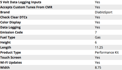 DiabloSport inTune i3 Platinum w/ Modified PCM 2021 Challenger 5.7L/392/6.4L - Speedlogix