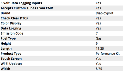 DiabloSport inTune i3 Platinum w/ Modified PCM 2021 Charger 5.7L/392/6.4L - Speedlogix