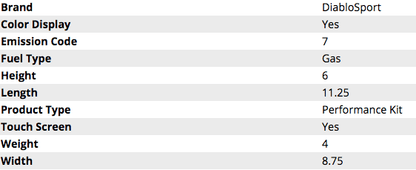 DiabloSport inTune i3 w/ Modified PCM 2017 Charger 6.2L - Speedlogix