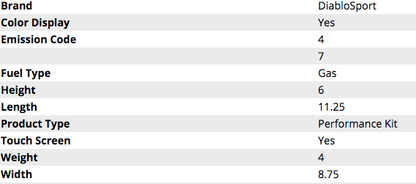 DiabloSport Trinity Platinum EX 2 w/ Modified PCM 2015 Challenger 5.7L/392/6.4L - Speedlogix