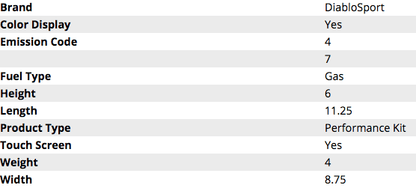 DiabloSport Trinity Platinum EX 2 w/ Modified PCM 2015 Challenger 5.7L/392/6.4L - Speedlogix