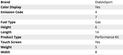 DiabloSport Trinity Platinum EX 2 w/ Modified PCM 2016 Challenger 5.7L/392/6.4L - Speedlogix