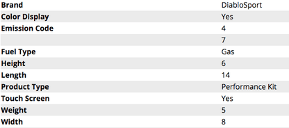 DiabloSport Trinity Platinum EX 2 w/ Modified PCM 2018 Challenger 5.7L/392/6.4L - Speedlogix
