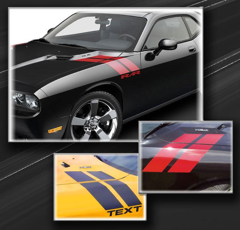 Dodge Challenger 2008 - 2023 Fender Hash Side Stripes - Speedlogix
