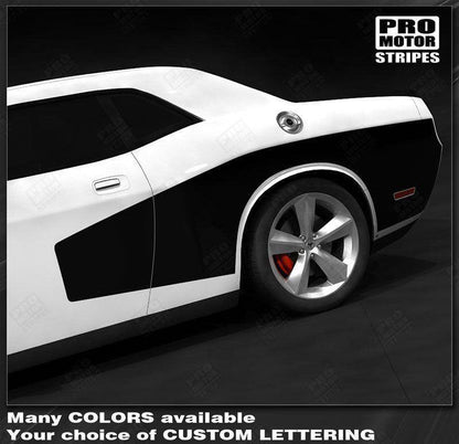 Dodge Challenger 2008 - 2023 Side CUDA Billboard Stripes - Speedlogix