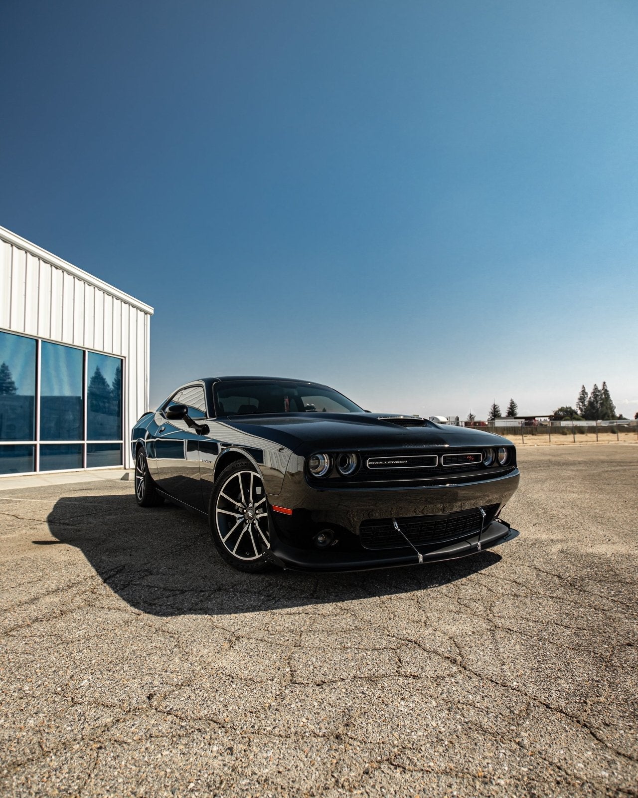 Dodge Challenger (2015-2024) Front Splitter V1 (GT, R/T, Scat Pack)