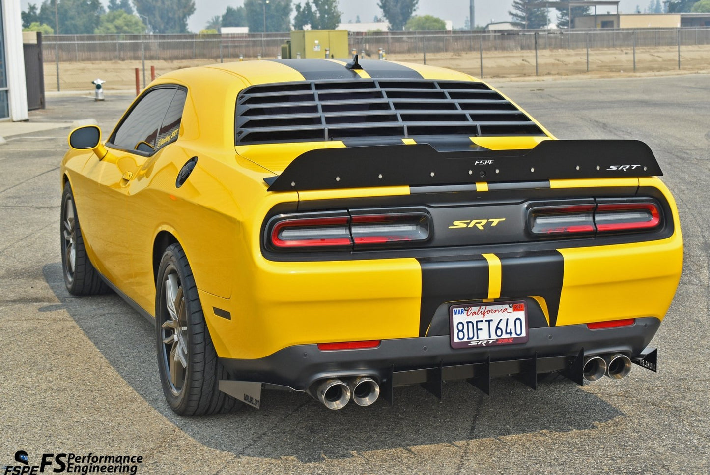 Dodge Challenger (2015-2024) Rear Diffuser
