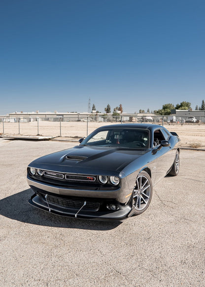 Dodge Challenger (2015-2024) Front Splitter V1 (GT, R/T, Scat Pack)