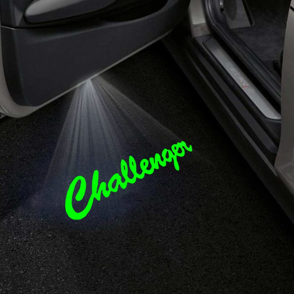 Dodge Challenger 3rd Gen Premium Door Puddle Lights Multiple Designs 2008 - 2023 - Speedlogix
