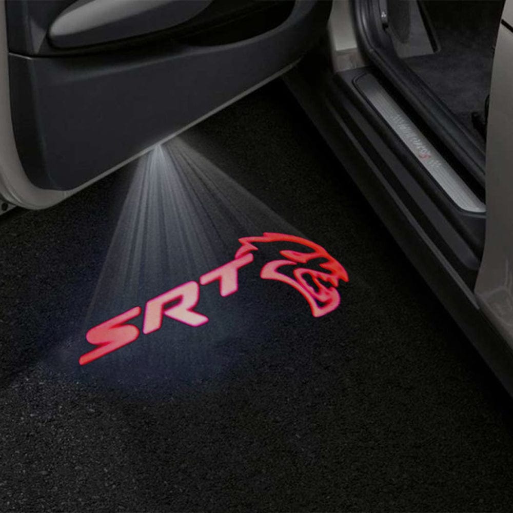 Dodge Challenger 3rd Gen Premium Door Puddle Lights Multiple Designs 2008 - 2023 - Speedlogix