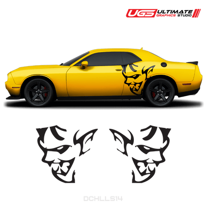 Dodge Challenger Demon Side Graphics - Speedlogix