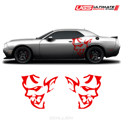 Dodge Challenger Demon Side Graphics - Speedlogix