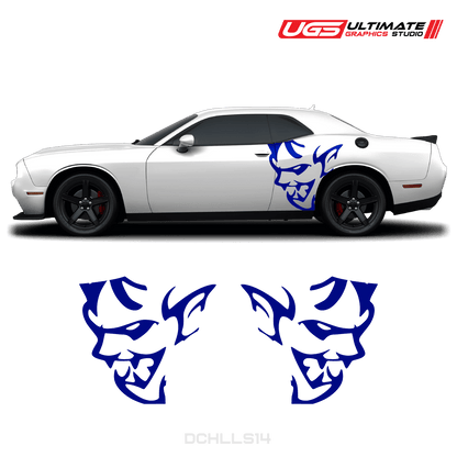 Dodge Challenger Demon Side Graphics - Speedlogix