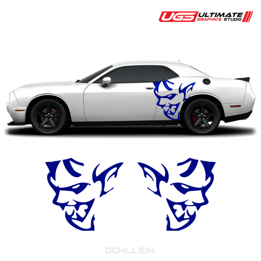 Dodge Challenger Demon Side Graphics - Speedlogix