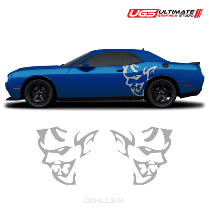 Dodge Challenger Demon Side Graphics - Speedlogix