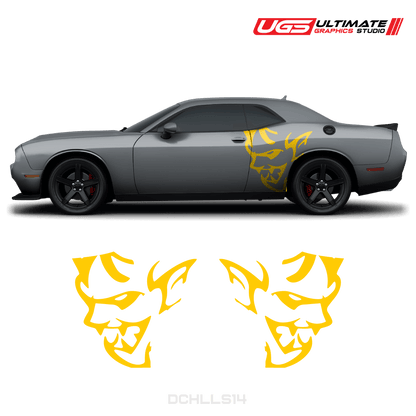 Dodge Challenger Demon Side Graphics - Speedlogix