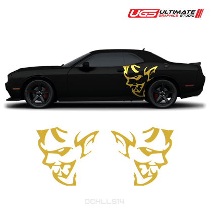 Dodge Challenger Demon Side Graphics - Speedlogix