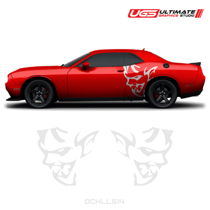 Dodge Challenger Demon Side Graphics - Speedlogix