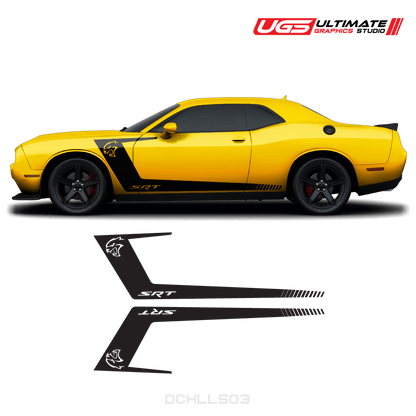 Dodge Challenger Side Graphics - Speedlogix