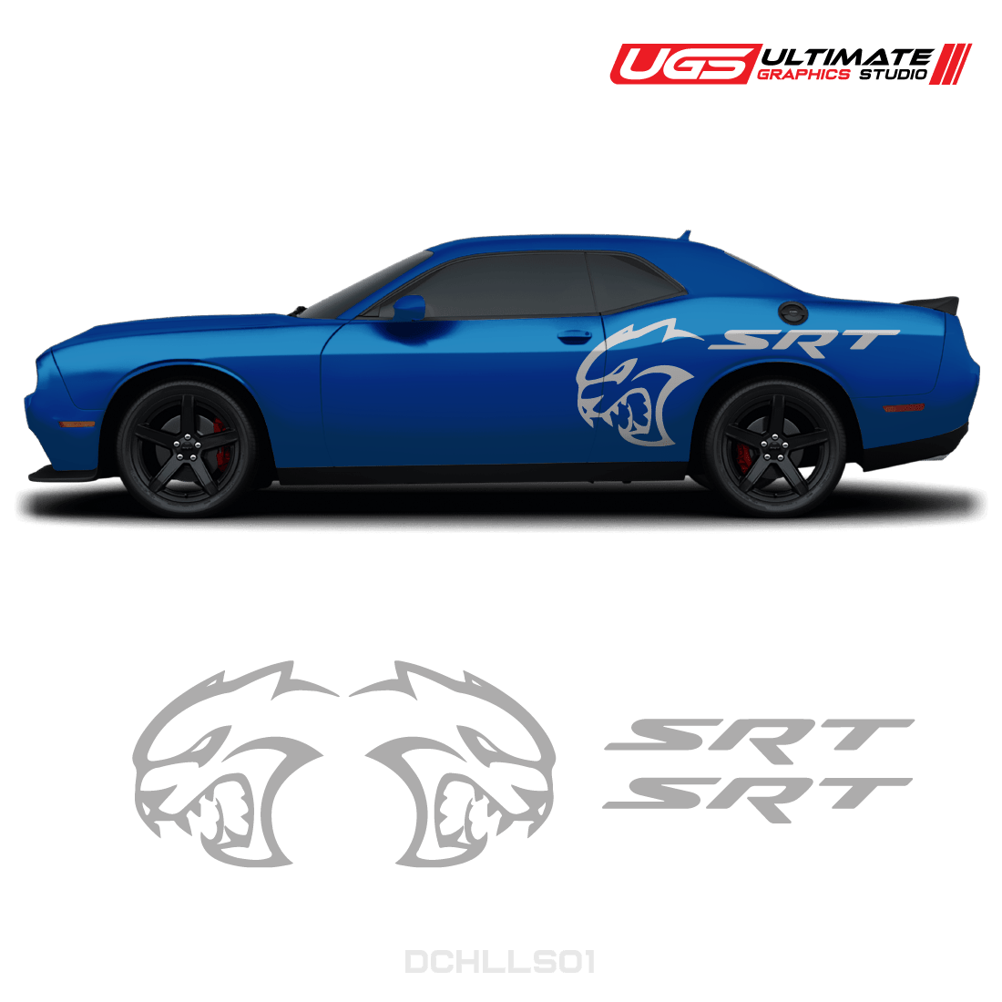 Dodge Challenger Side Graphics - Speedlogix