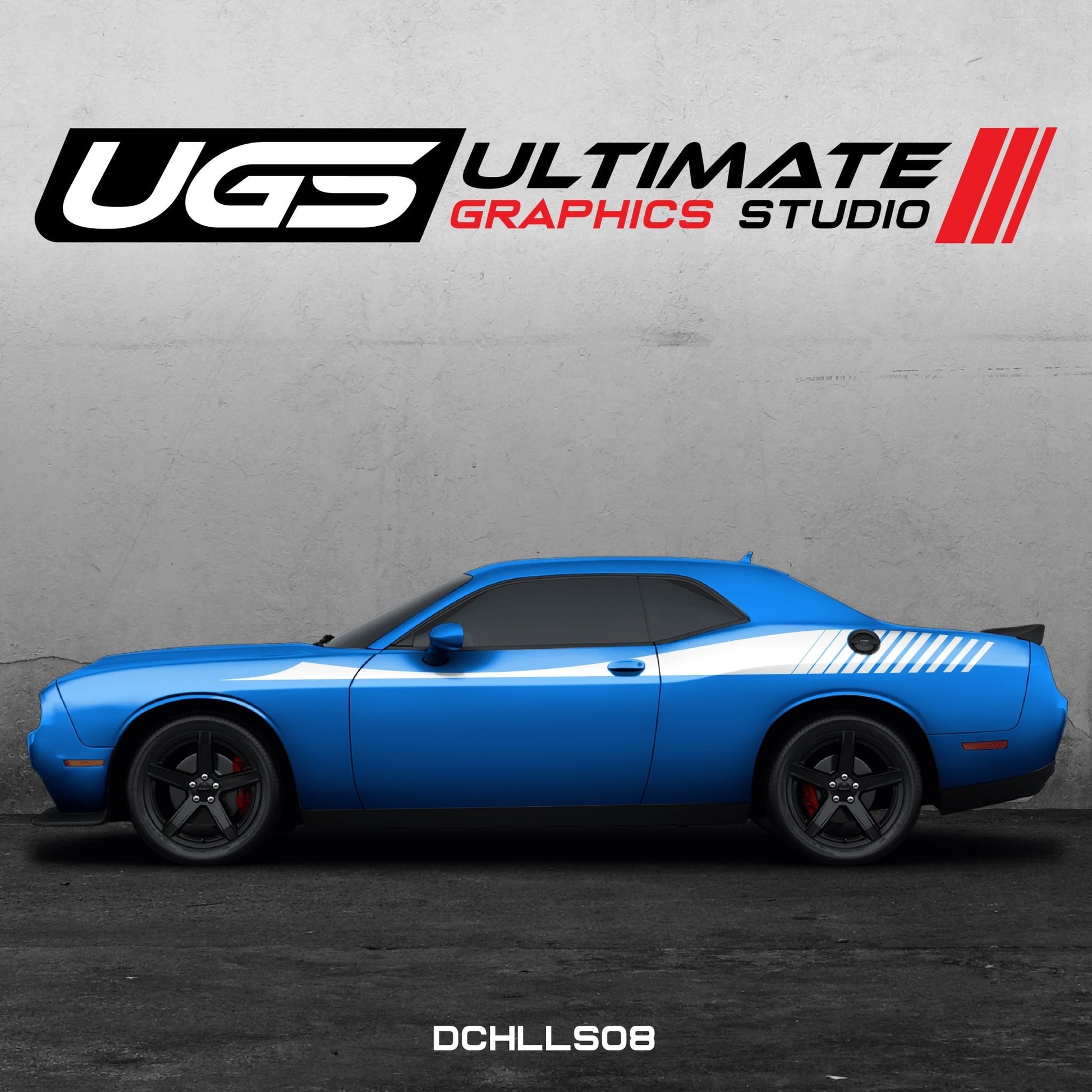 Dodge Challenger Side Graphics - Speedlogix