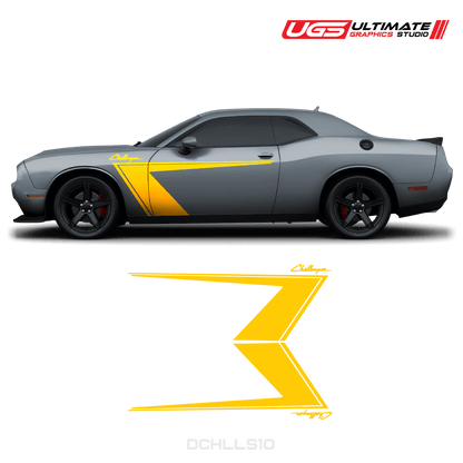 Dodge Challenger Side Graphics - Speedlogix