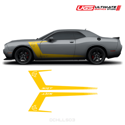 Dodge Challenger Side Graphics - Speedlogix