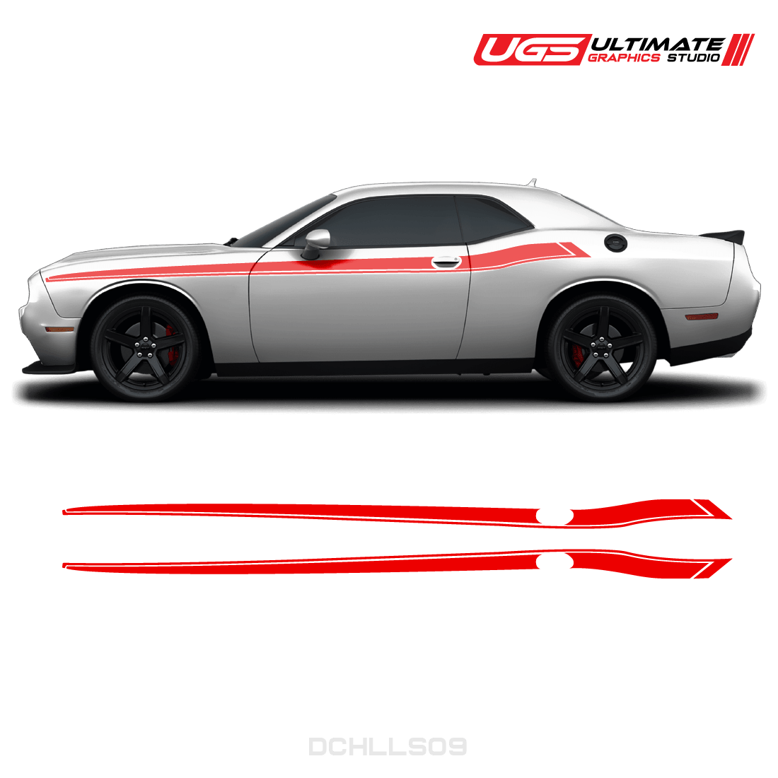 Dodge Challenger Side Graphics - Speedlogix