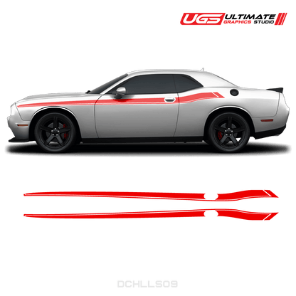 Dodge Challenger Side Graphics - Speedlogix