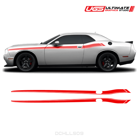 Dodge Challenger Side Graphics - Speedlogix