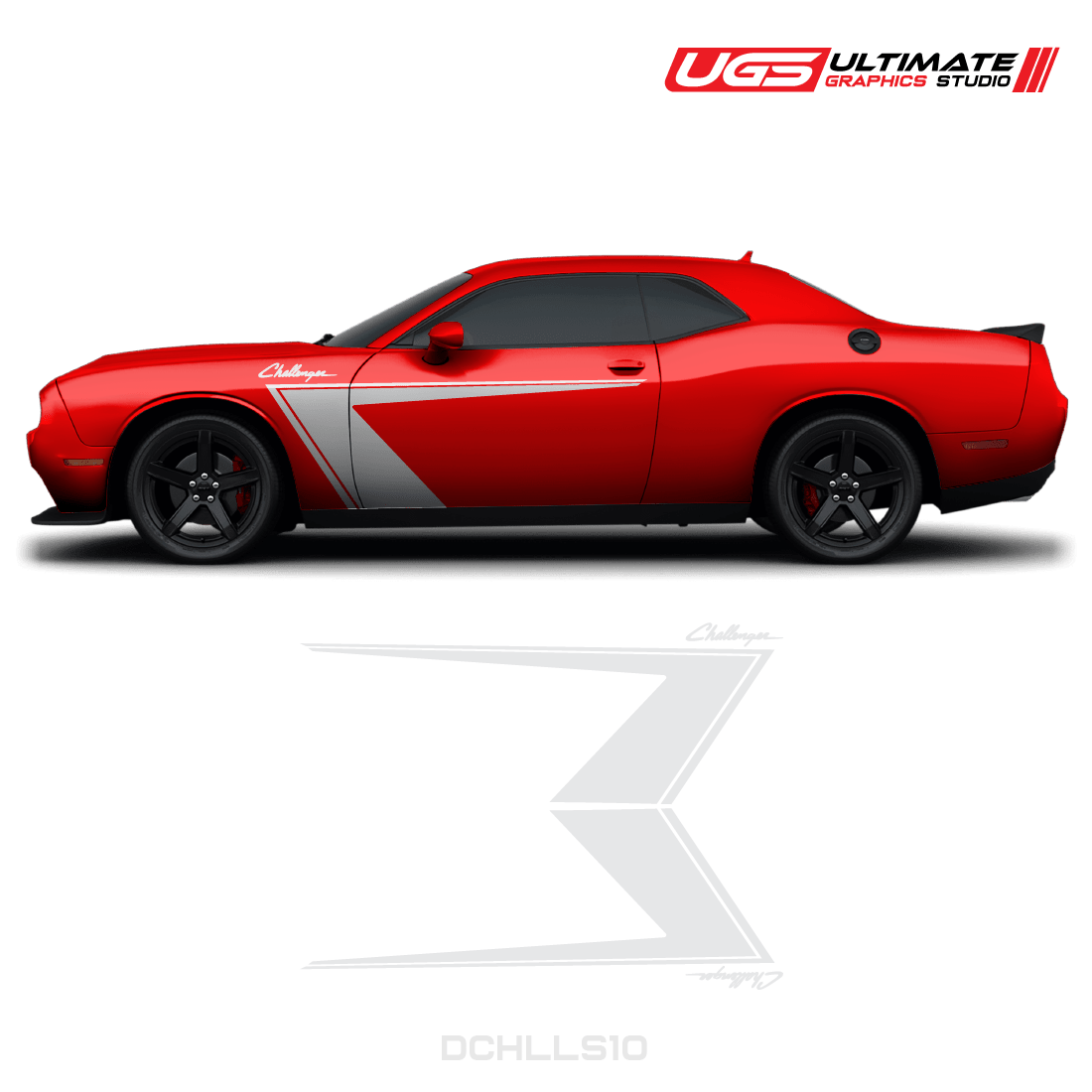 Dodge Challenger Side Graphics - Speedlogix