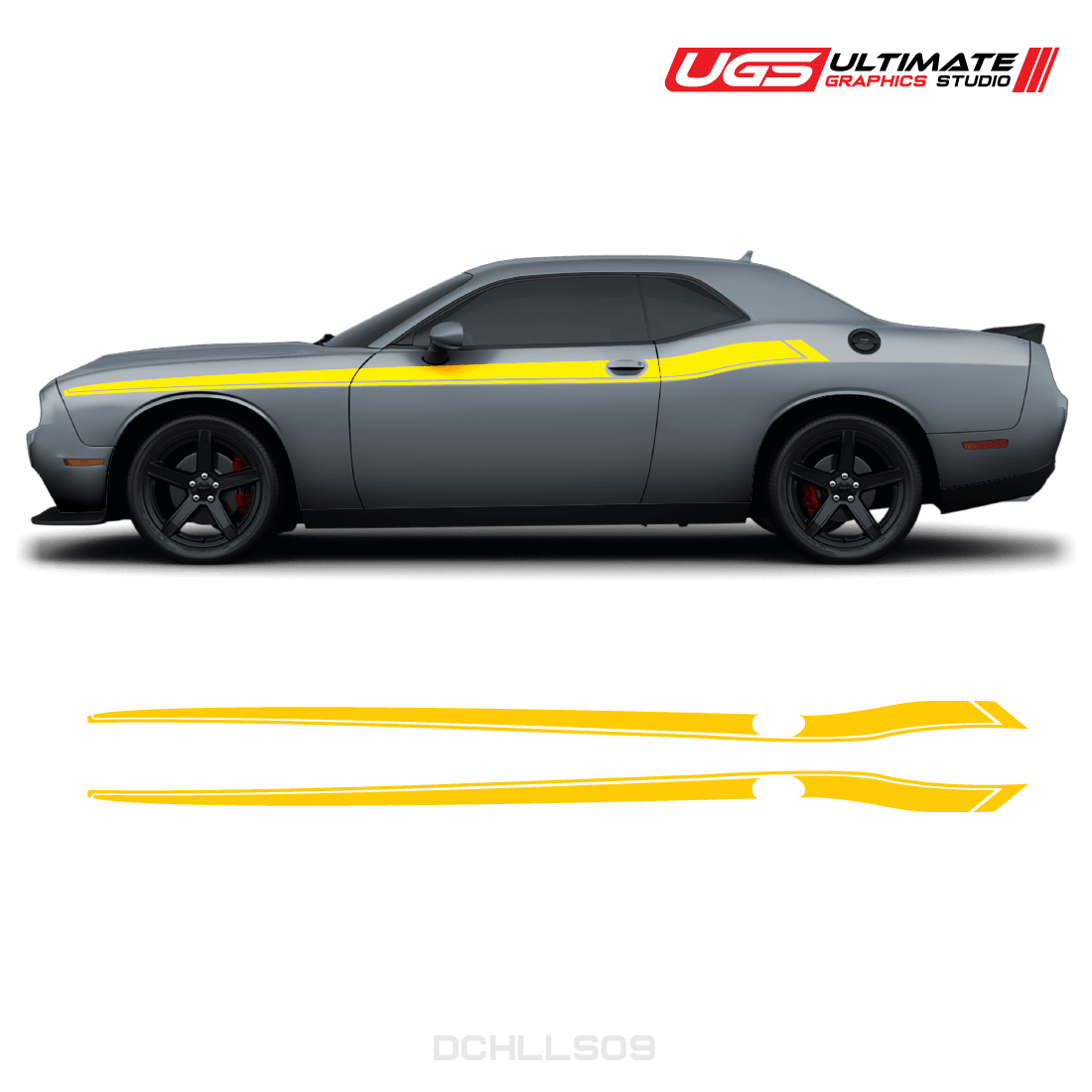 Dodge Challenger Side Graphics - Speedlogix