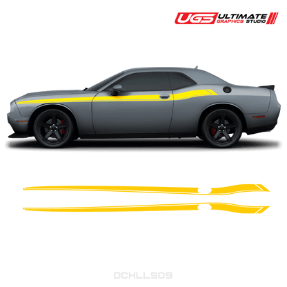 Dodge Challenger Side Graphics - Speedlogix