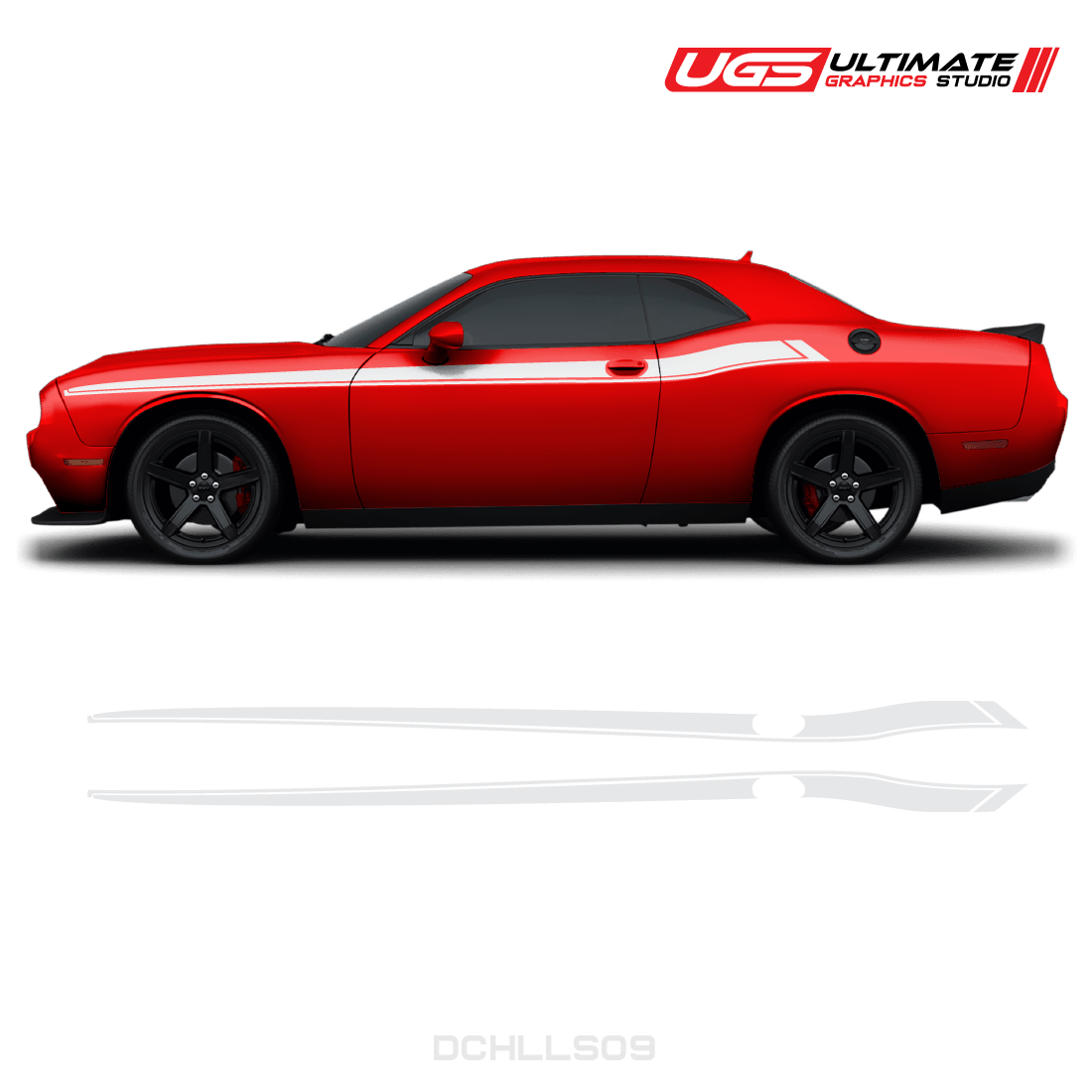 Dodge Challenger Side Graphics - Speedlogix