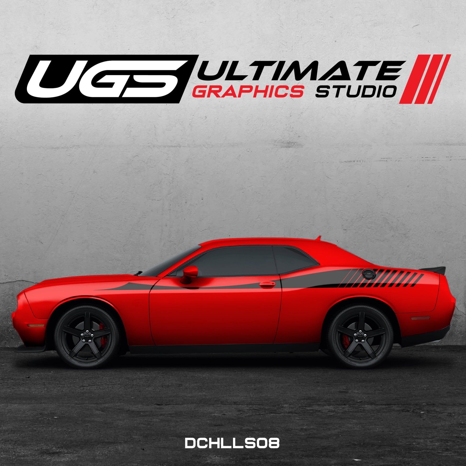 Dodge Challenger Side Graphics - Speedlogix
