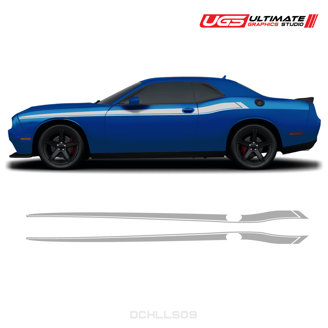 Dodge Challenger Side Graphics - Speedlogix