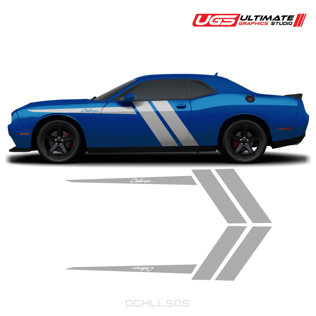 Dodge Challenger Side Graphics - Speedlogix