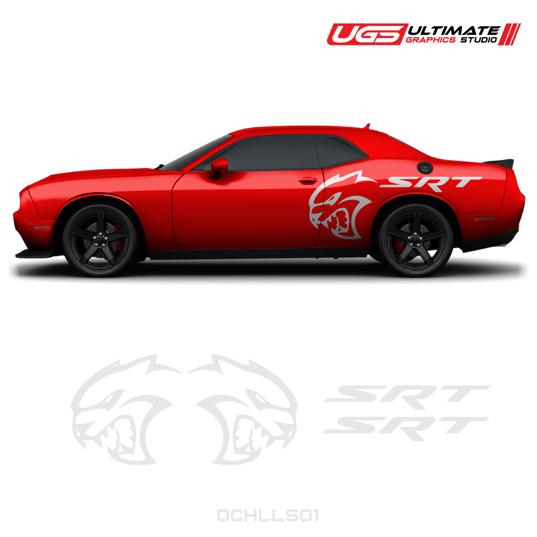 Dodge Challenger Side Graphics - Speedlogix