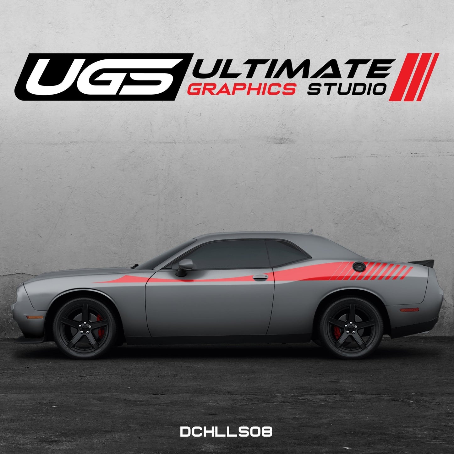 Dodge Challenger Side Graphics - Speedlogix
