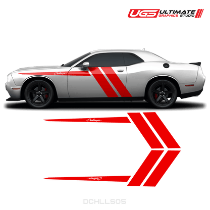 Dodge Challenger Side Graphics - Speedlogix
